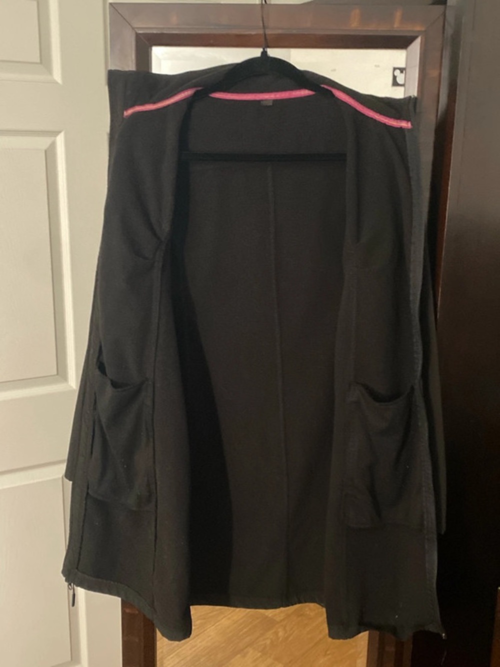 Black athletic jacket